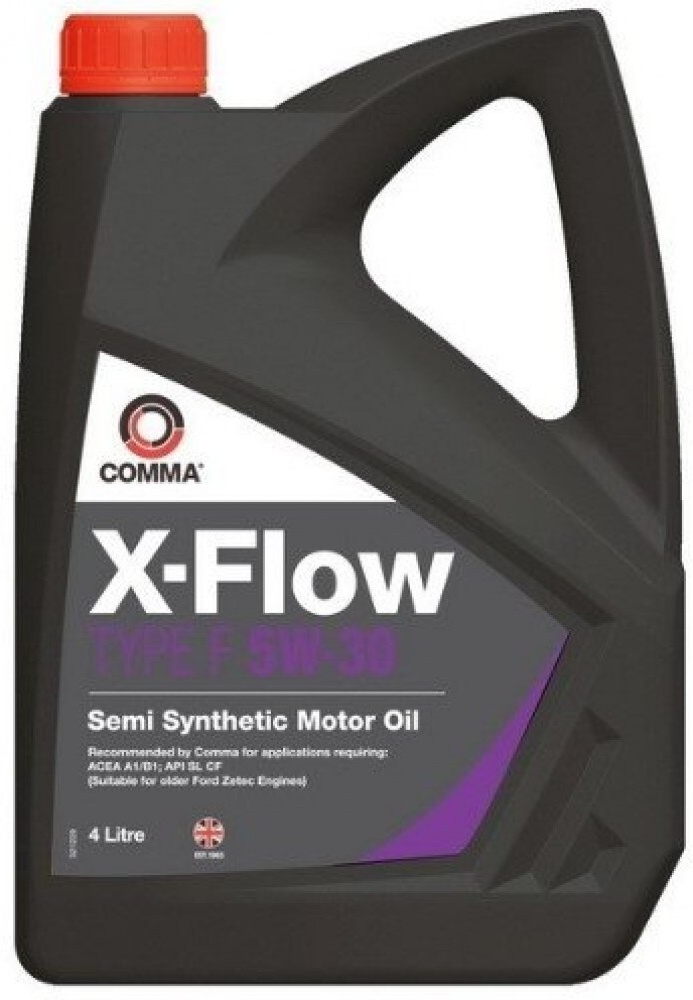 

Моторное масло Comma X-FLOW TYPE F 5W30 4л (XFF4L)