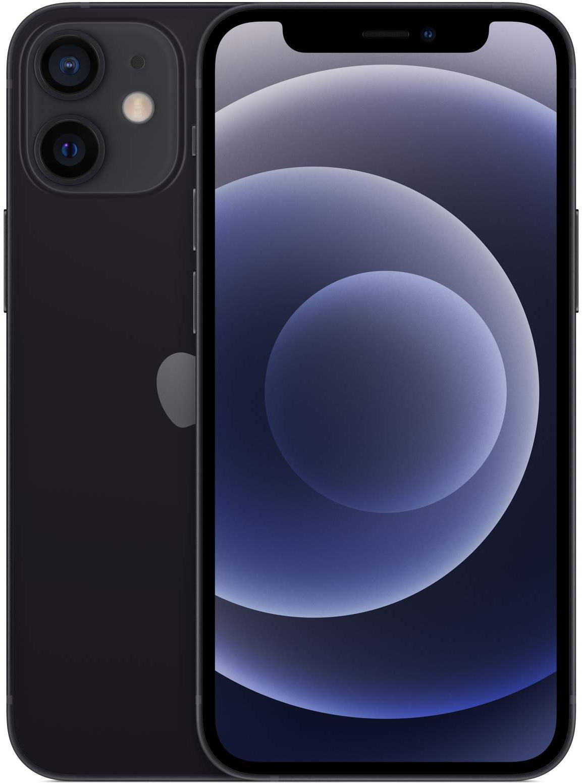 

Мобильный телефон Apple iPhone 12 mini 64GB Black [MGDX3], iPhone 12 mini 64GB