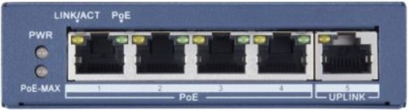 

Коммутатор Hikvision DS-3E0505P-E
