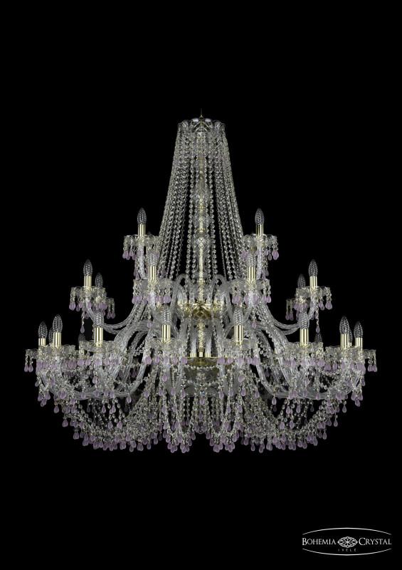 

Подвесная люстра Bohemia Ivele Crystal 1410/16+8+4/460/2d/G/V7010