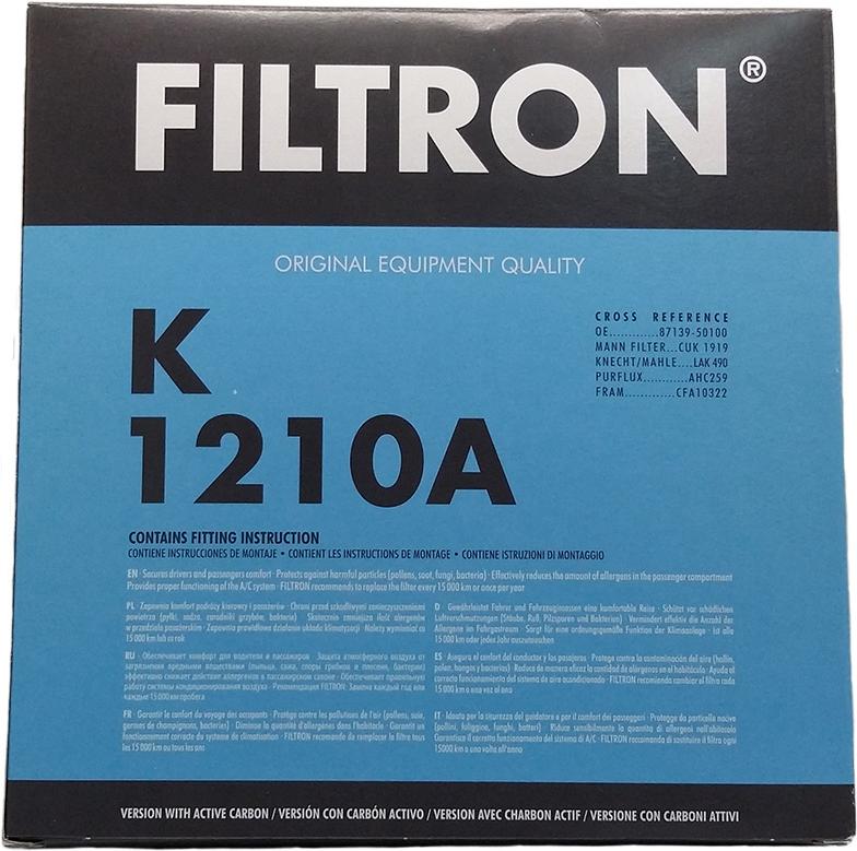 

Салонный фильтр Filtron K1210A, K1210A