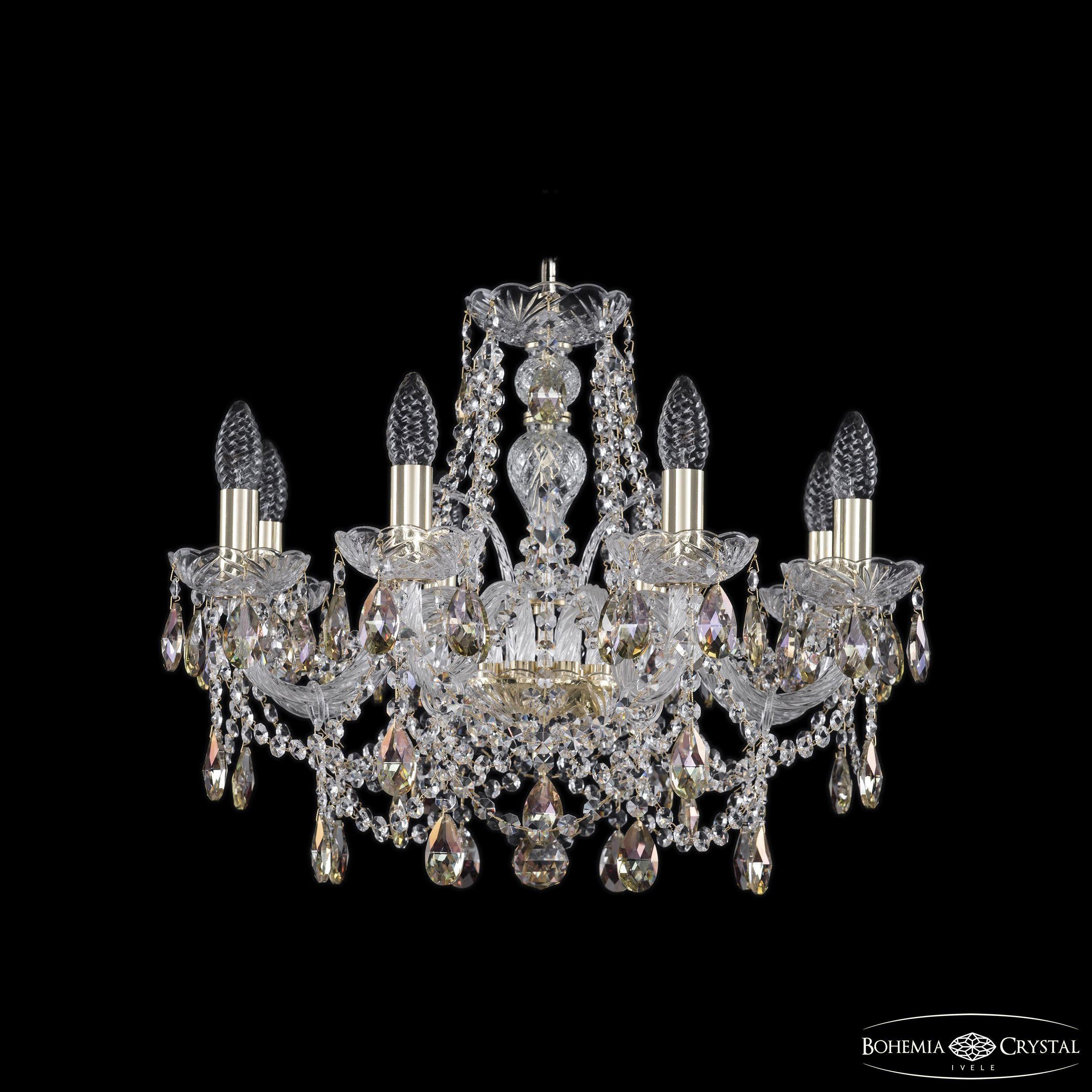 

Подвесная люстра Bohemia Ivele Crystal 1411/8/195 G K801
