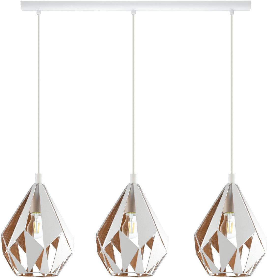 

EGLO 43002 Подвес CARLTON 1, 3x60W(E27), сталь, белый, золотой, Carlton 1
