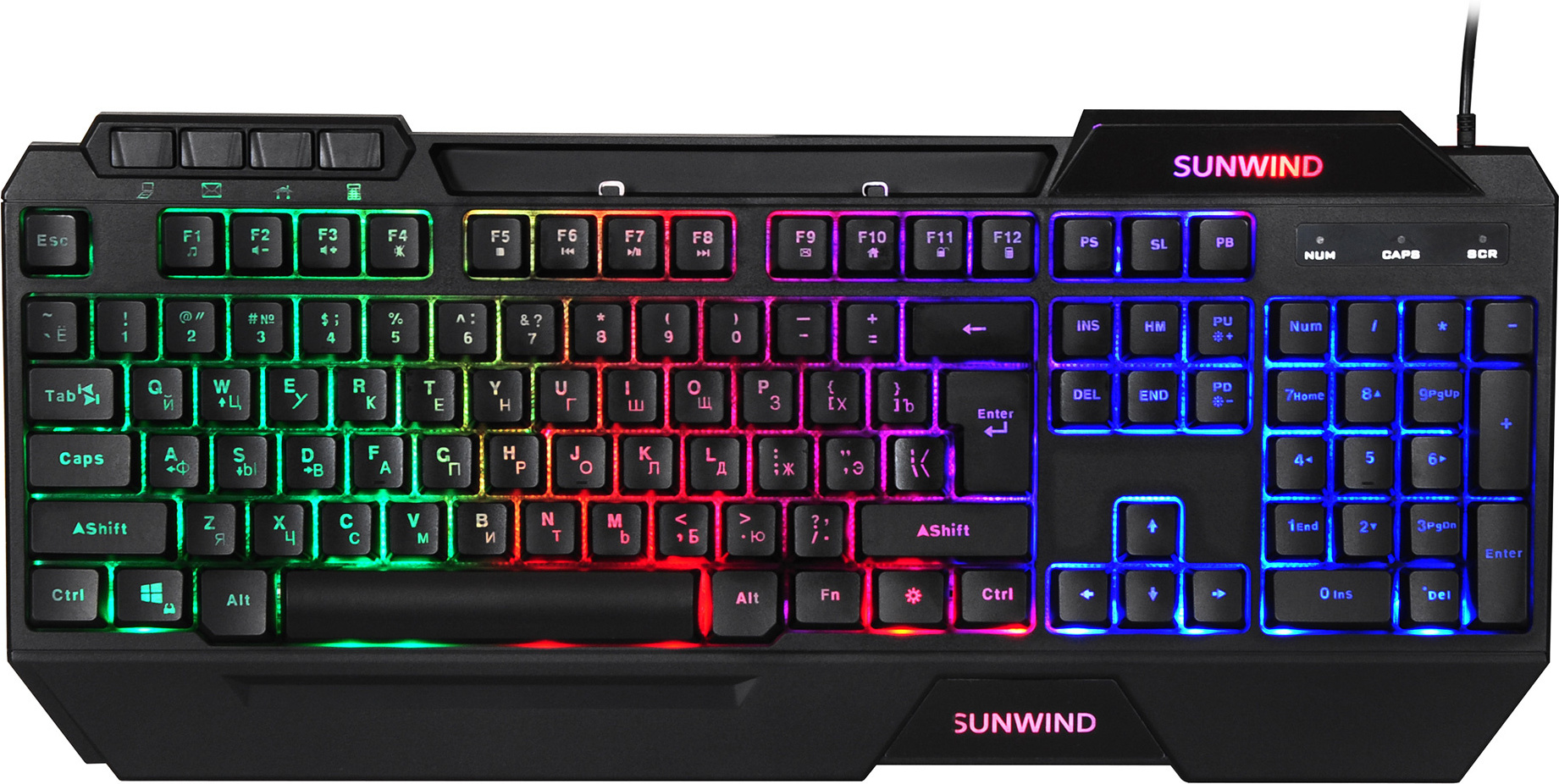 

Клавиатура SunWind SW-K515G черный (1422373)