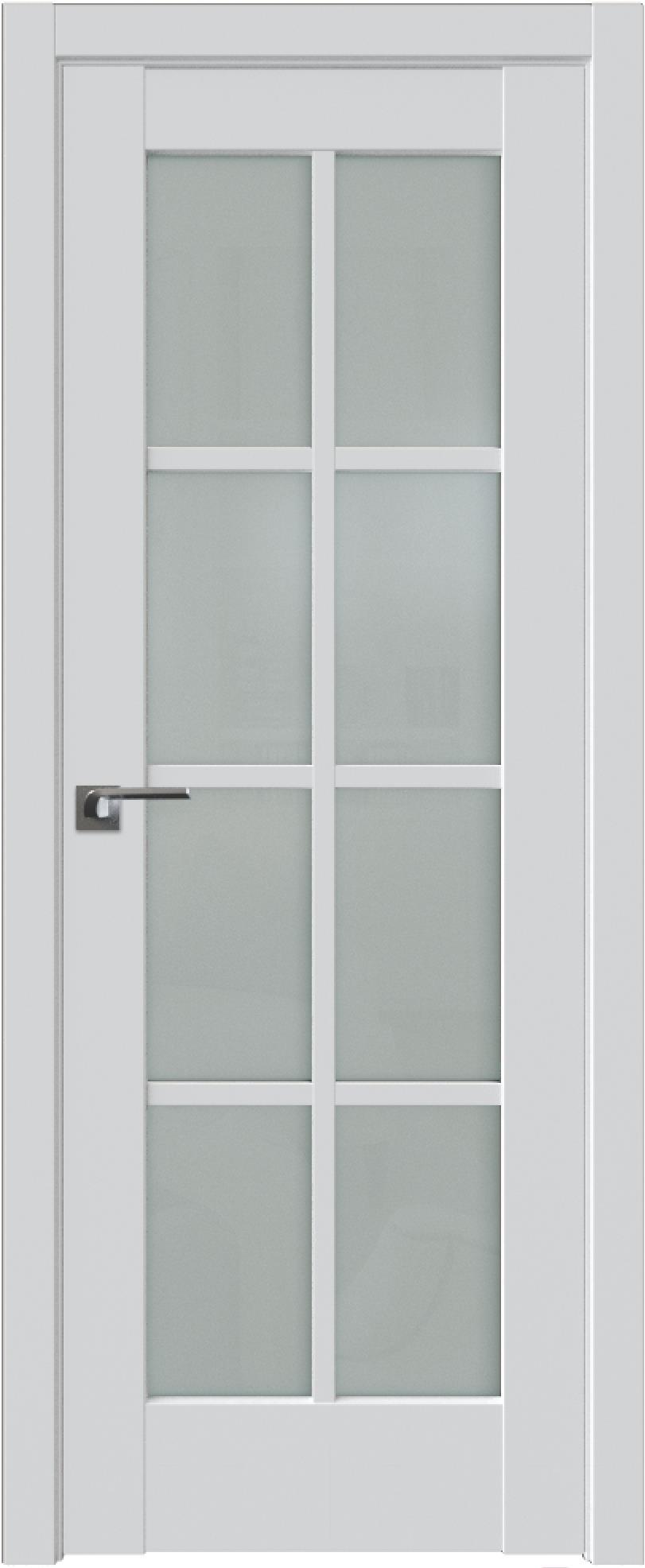 

Межкомнатная дверь ProfilDoors Классика 101U 80x200 аляска/стекло матовое