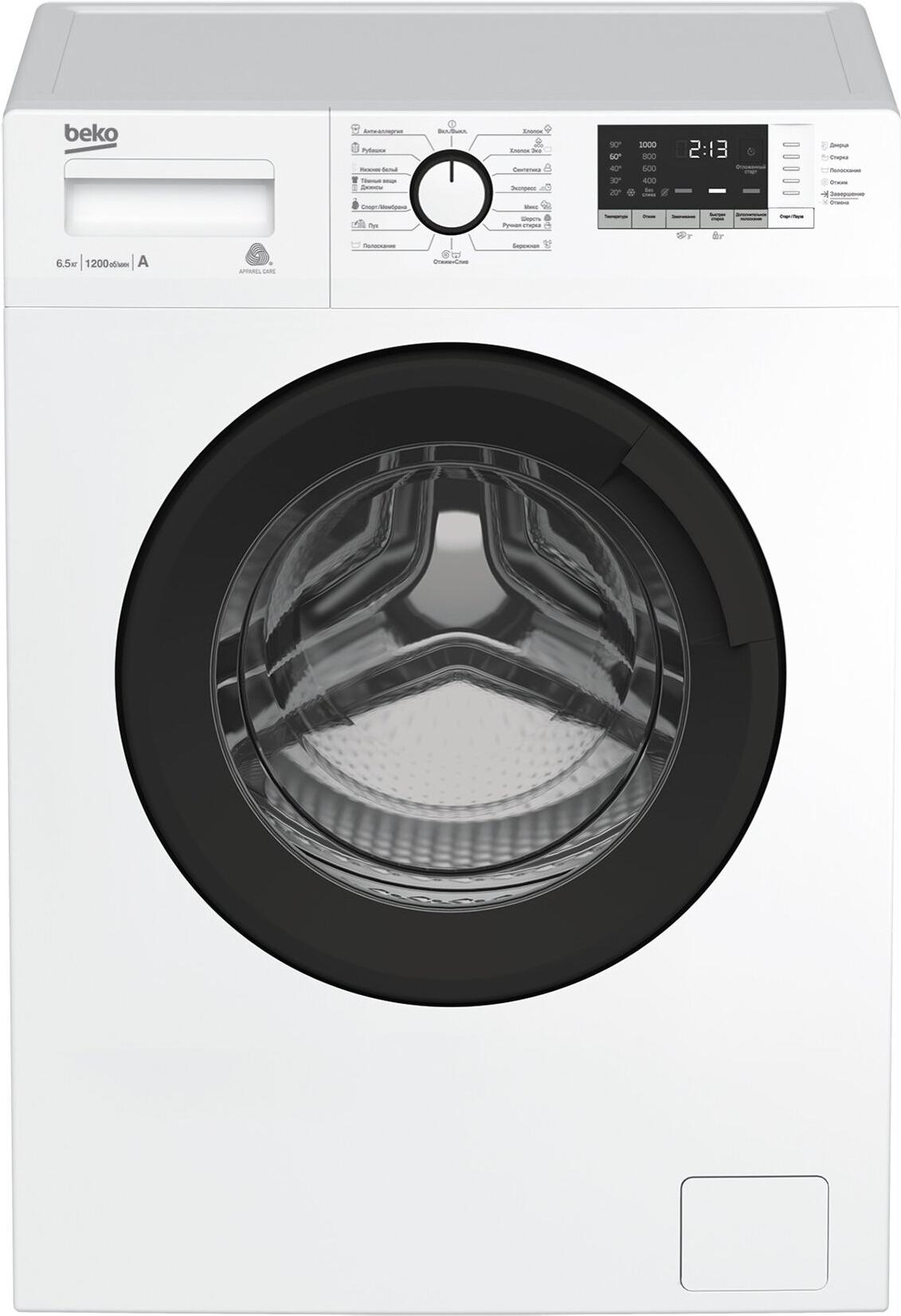 

Стиральная машина BEKO WSRE6H612ZAW, WSRE6H612ZAW