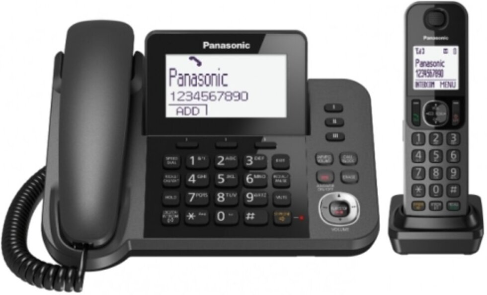 

Беспроводной телефон Panasonic KX-TGF320RUM, Радиотелефон DECT Panasonic KX-TGF320RUM
