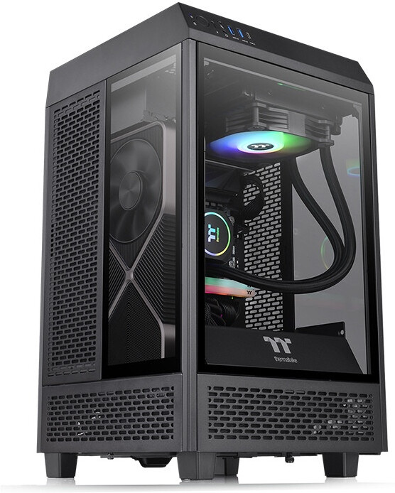 

Корпус для компьютера Thermaltake Tower 100 [CA-1R3-00S1WN-00], Корпус Thermaltake The Tower 100 Mini (CA-1R3-00S1WN-00)