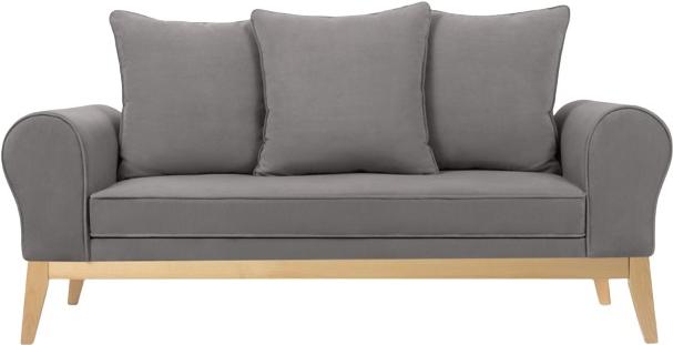 

Диван Woodcraft Коро Velvet Grey серый [157274], Коро Velvet Grey