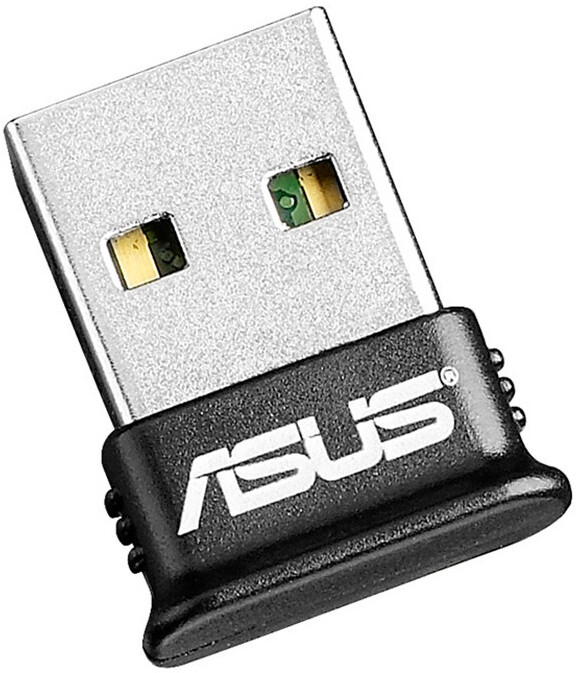 

Адаптер Bluetooth ASUS USB-BT400 Bluetooth до 3 Мбит/сек [Черный], Адаптер ASUS USB-BT400 (90IG0070-BW0600)