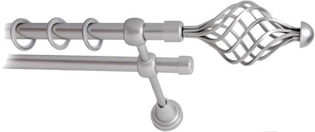 

Карниз Lm Decor Вираж 098 2р гладкий 3м сатин, Вираж 098 2р гладкий 16мм 3.0м
