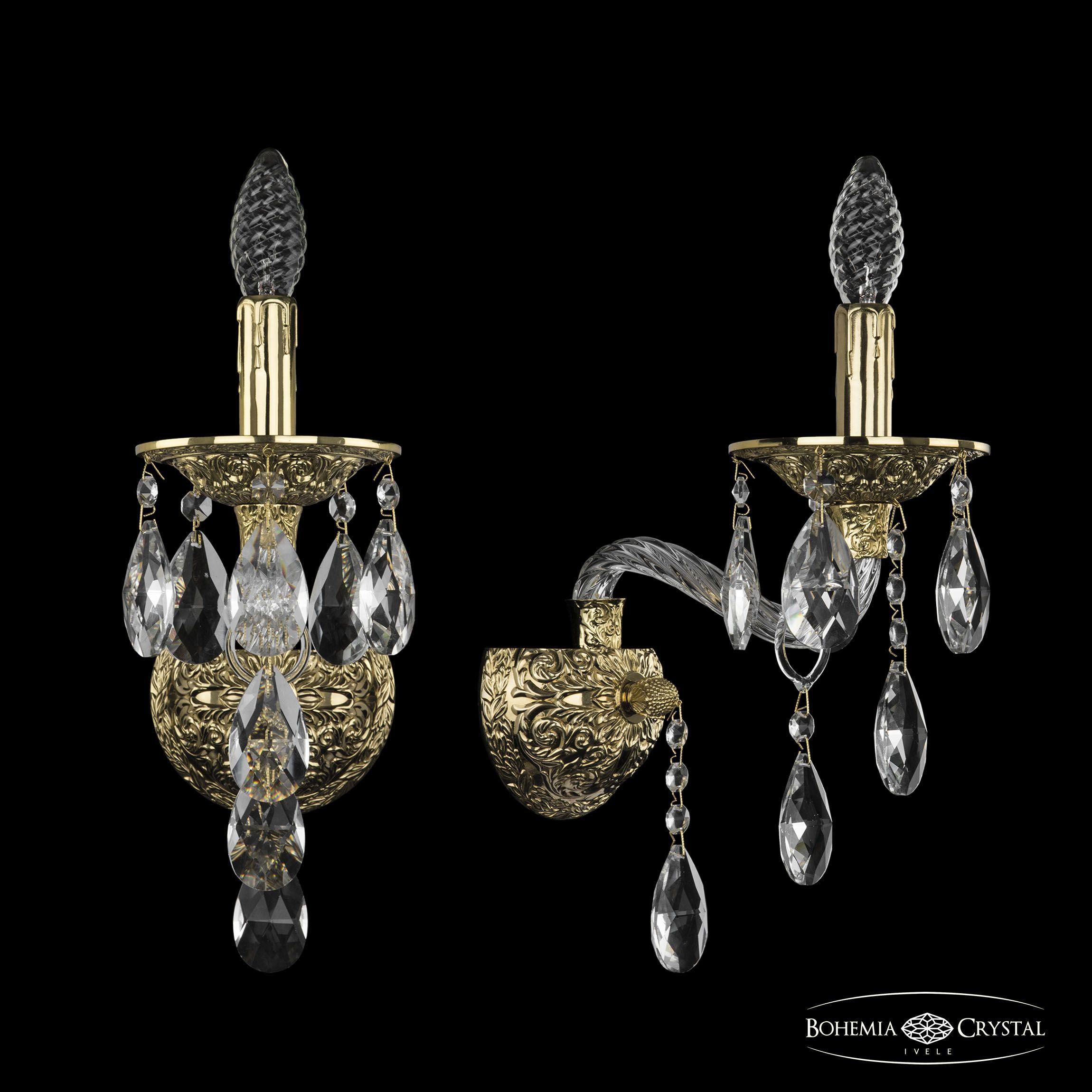 

Бра Bohemia Ivele Crystal 16115B/1/165/XL G, 16115B/1/165/XL G