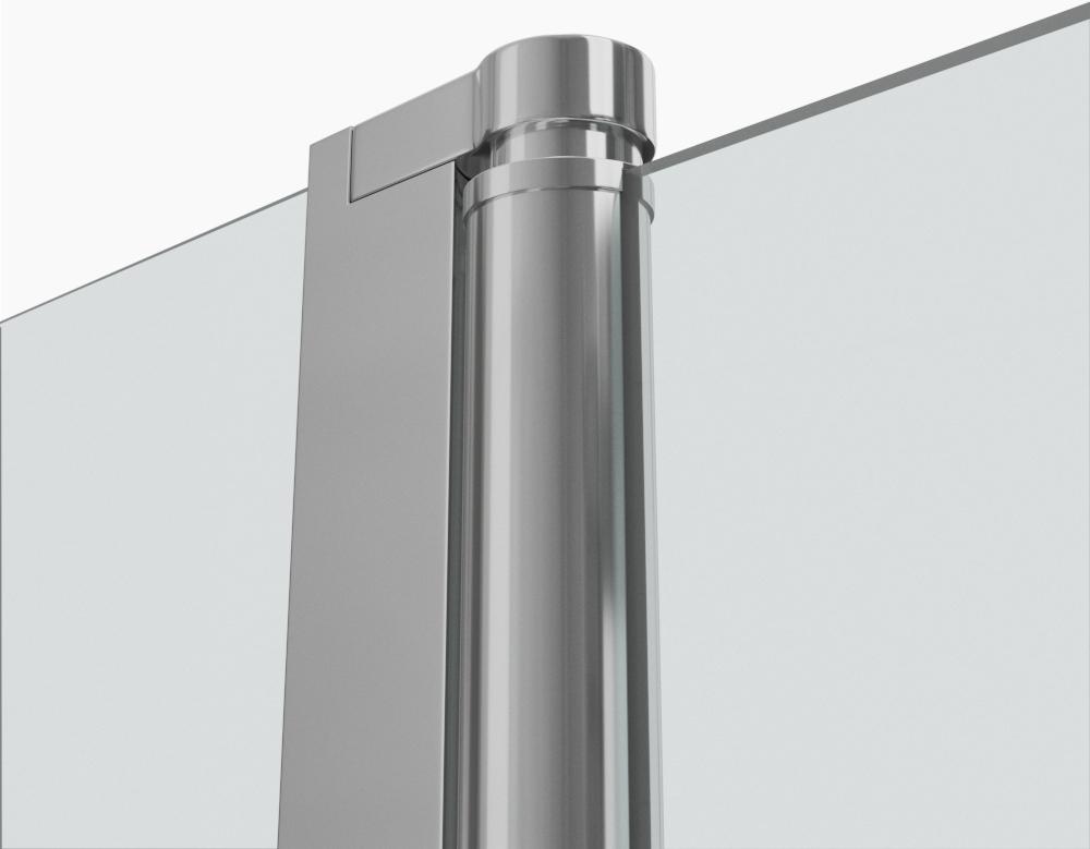 

Стеклянная шторка для ванной Bravat Alfa 110x135 [BG110.5111A], Alfa 110x135