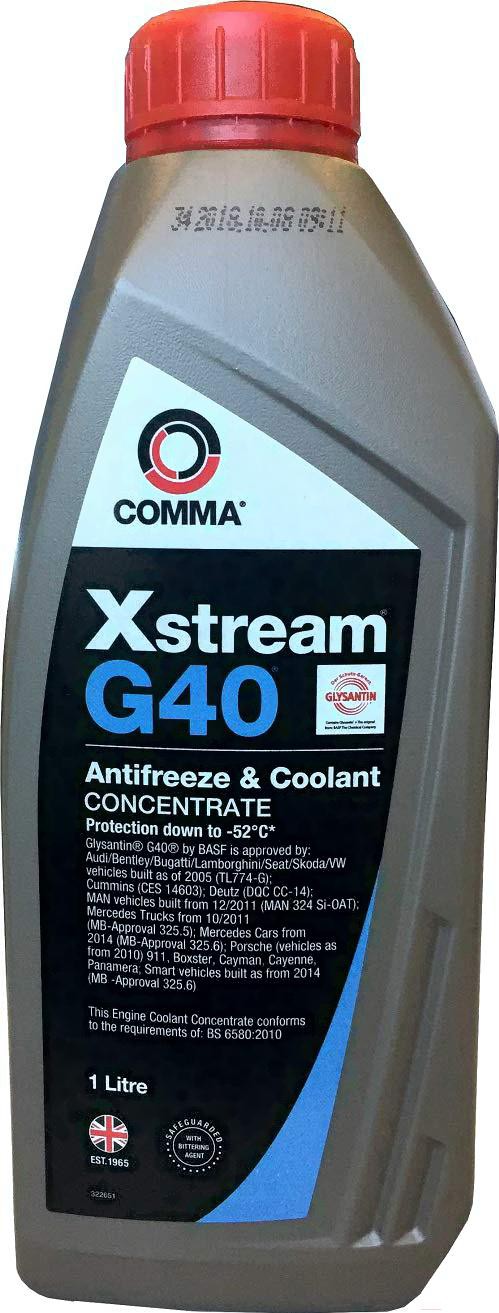 

Антифриз Comma Xstream G40 G12++ 1л фиолетовый (XSG401L)