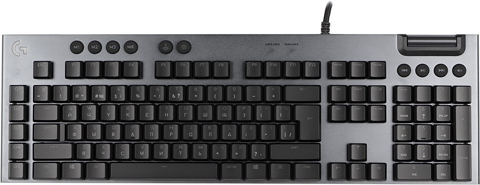 

Клавиатура Logitech Gaming Keyboard G815 [920-009007], Клавиатура Logitech G815 GL Linear RGB (920-009007)