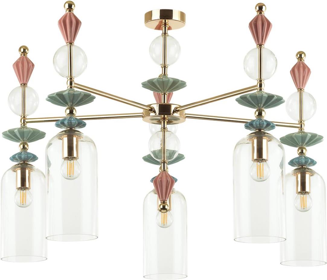 

Люстра на штанге Odeon Light 4855/5C
