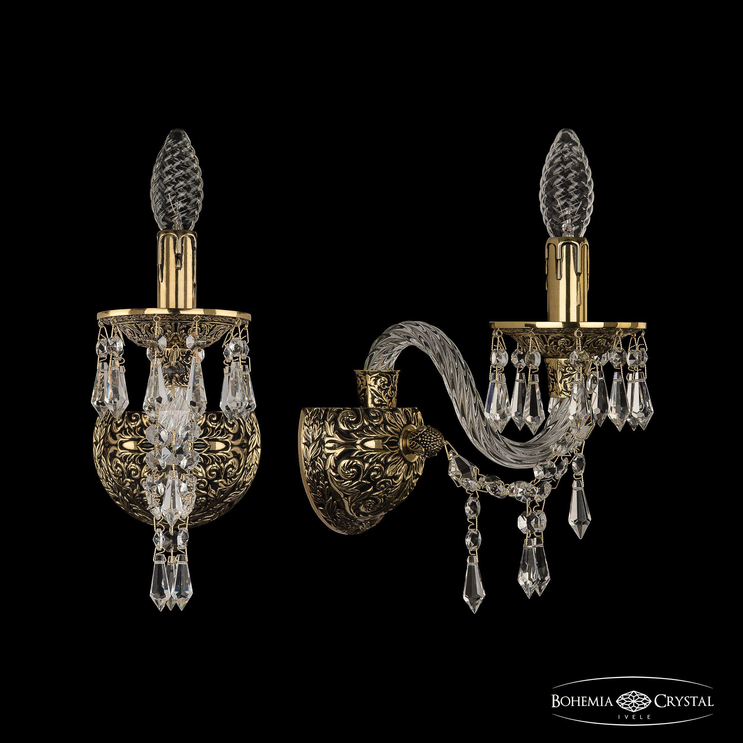 

Бра Bohemia Ivele Crystal 16103B/1/141 GB, 16103B/1/141 GB