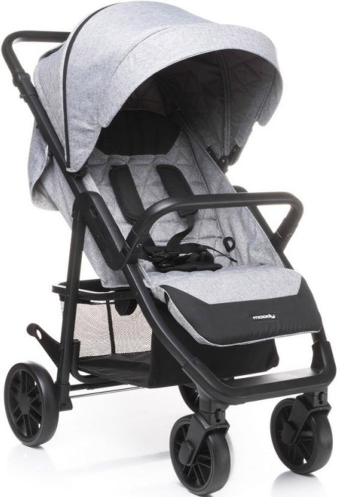 

Детская коляска 4baby Moody прогулочная light grey