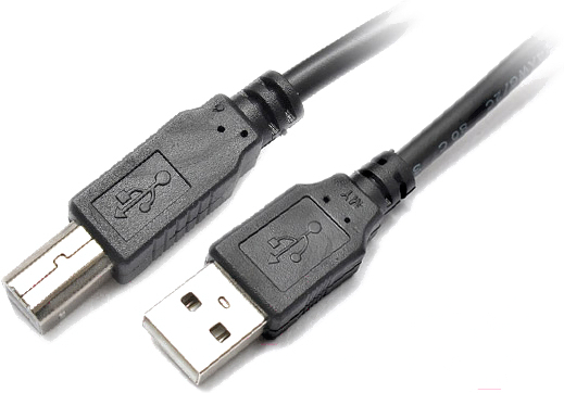 

Кабель для принтера Sipu USB 2.0 4С Cu ПВХ 1,8м черный