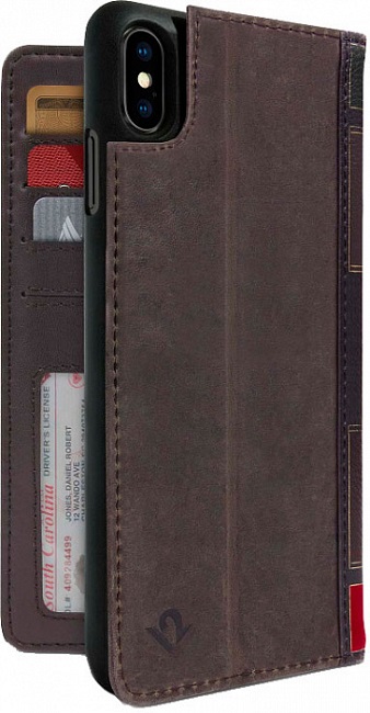 

Чехол для телефона Twelve South BookBook Vol 2 iPhone 11 Pro Max коричневый, BookBook Vol 2 iPhone 11 Pro Max