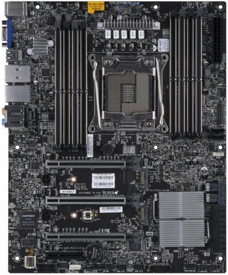 

Материнская плата Supermicro X11SRA-F, X11SRA-F
