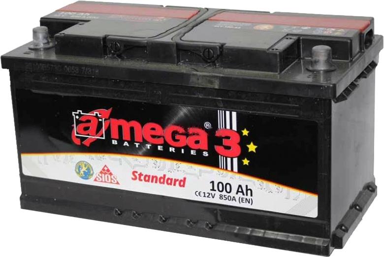 

Автомобильный аккумулятор Mega Standard 100 L [ASt 100.1], Standard 100 L