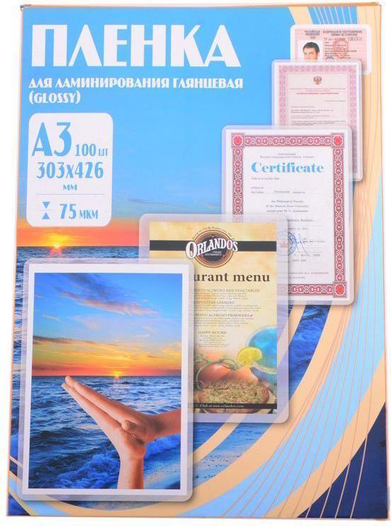 

Пленка для ламинирования Office-Kit 303х426 75 мик [PLP10030], 303х426 75 мик