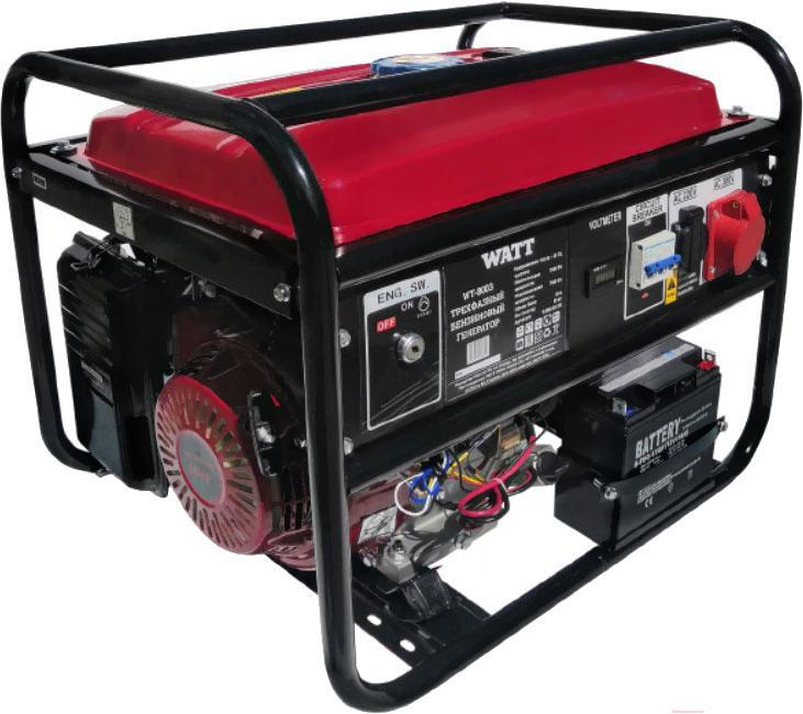 

Бензиновый генератор WATT WT-8003 (9.080.025.30)