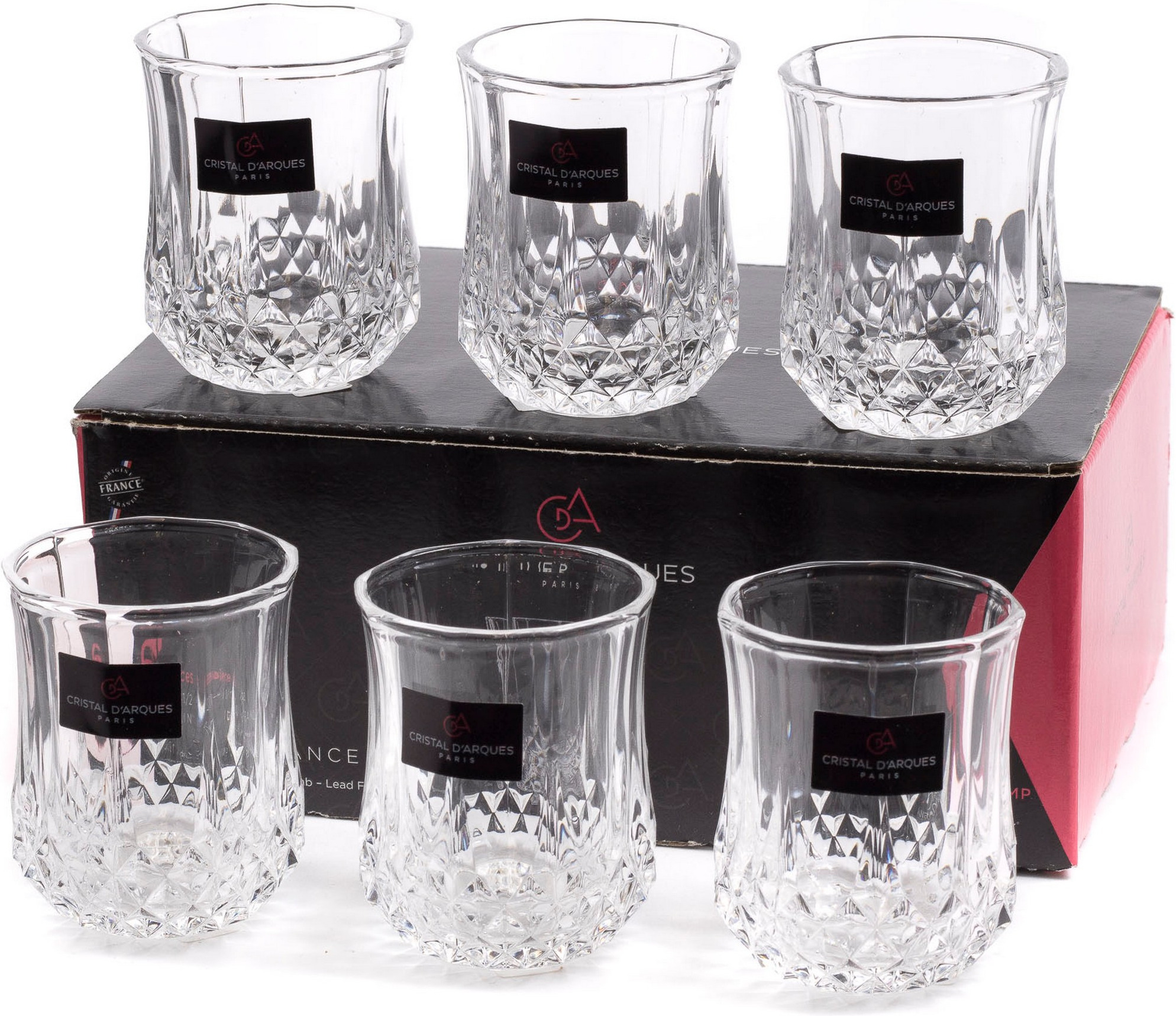

Набор стопок для водки Cristal d'Arques Longchamp L9756