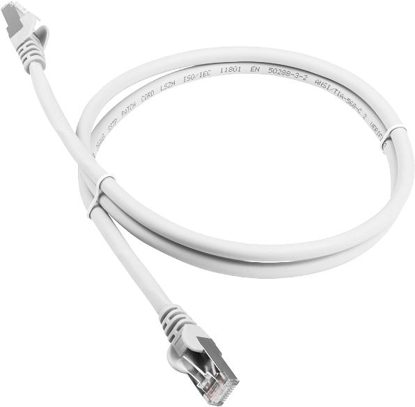 

Lanmaster Патч-корд LSZH FTP кат.6A, 1.0 м белый [LAN-PC45/S6A-1.0-WH], Патч-корд Lanmaster LAN-PC45/S6A-1.0-WH