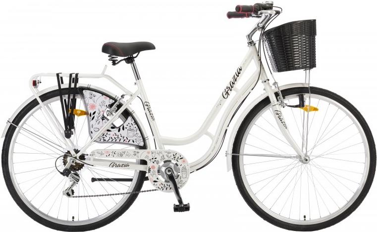 

Велосипед Polar Grazia 28'' 6 рама 20 дюймов белый, Grazia 28 6