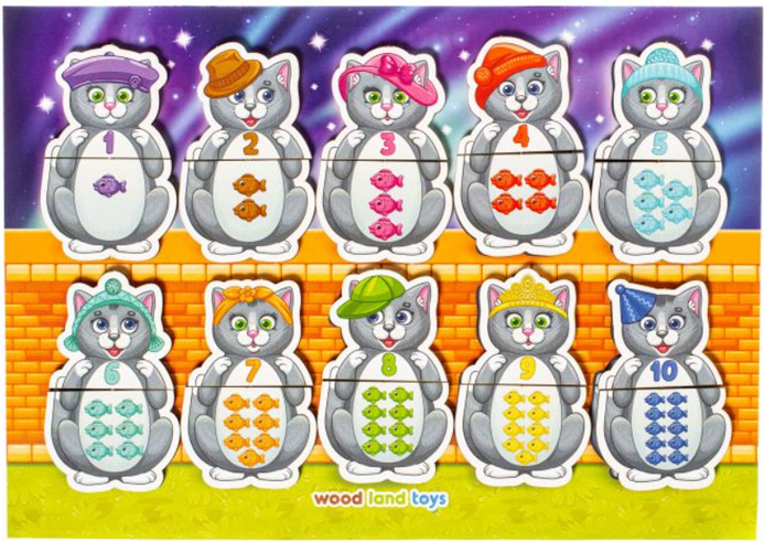 

Игровой набор Darvish Котики учат счет (370202)