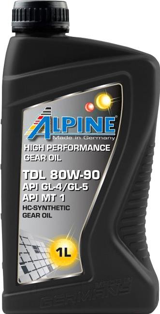 

Трансмиссионное масло Alpine Syngear FE 75W80 1л (0101581)