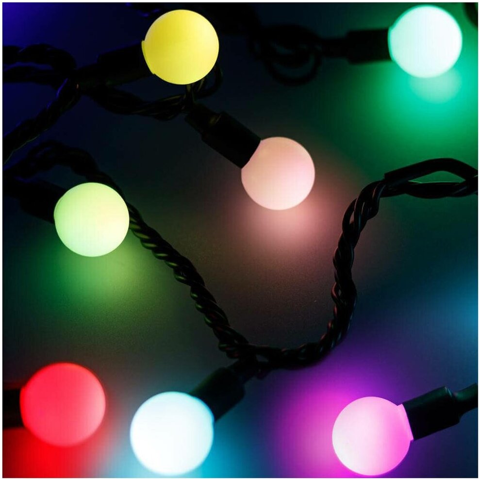 

Светодиодная гирлянда ARdecoled ARD-BALL-CLASSIC-D23-20000-BLACK-160LED RGB [025633], Светодиодная гирлянда ARdecoled ARD-BALL-CLASSIC-D23-20000-BLACK-160LED 025633 RGB