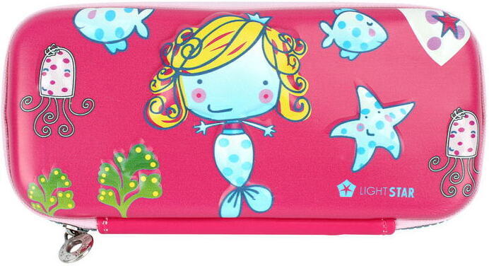 

Пенал Darvish MERMAID малиновый DV-LCP301-23