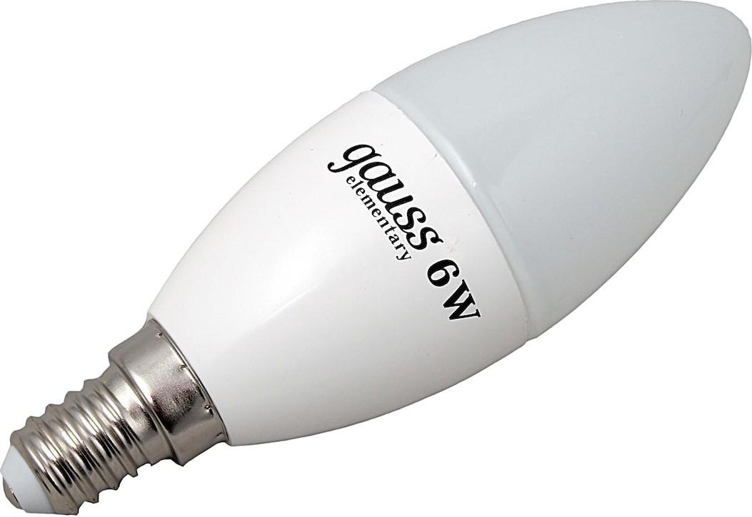 

Лампа Gauss LED Elementary Свеча [33138], LED Elementary Свеча