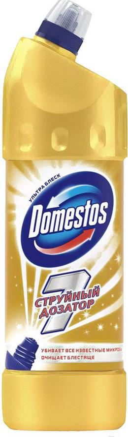 

Чистящее средство для унитаза Domestos Ультраблеск 1л, Ультраблеск 1л