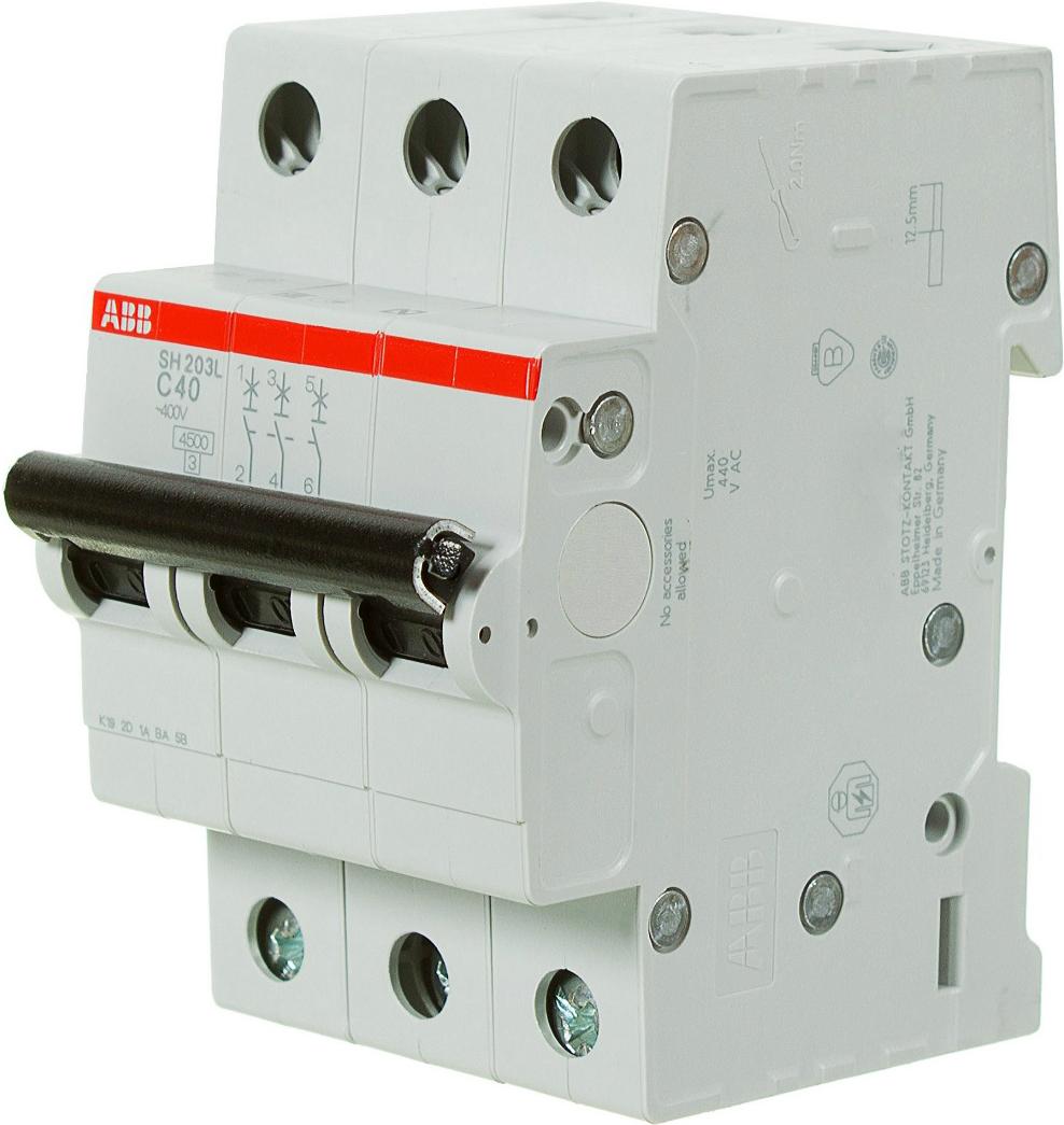 

Выключатель ABB SH203L C20 [2CDS243001R0204], Выключатель ABB SH203L C20 2CDS243001R0204