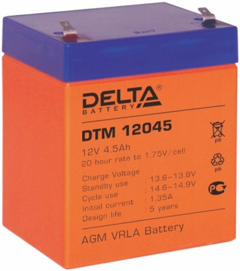 Акб 12в 5. Аккумулятор Delta DTM 12045 12в 4,5ач. Аккумулятор Delta DT 12045 12в 4.5а/ч. Delta Battery DTM 12045 12в 4.5 а·ч. АКБ Optimus op 12045 12v 4,5ah.