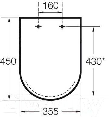 

Сиденье для унитаза Roca Dama-N A801780004, Dama-N A801780004