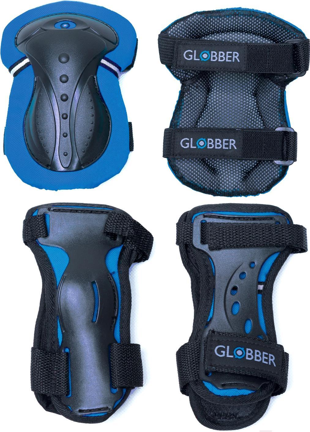 

Комплект защиты Globber 541-100 (XS, синий), Комплект защиты на колени и локти Globber 541-100 XS синий