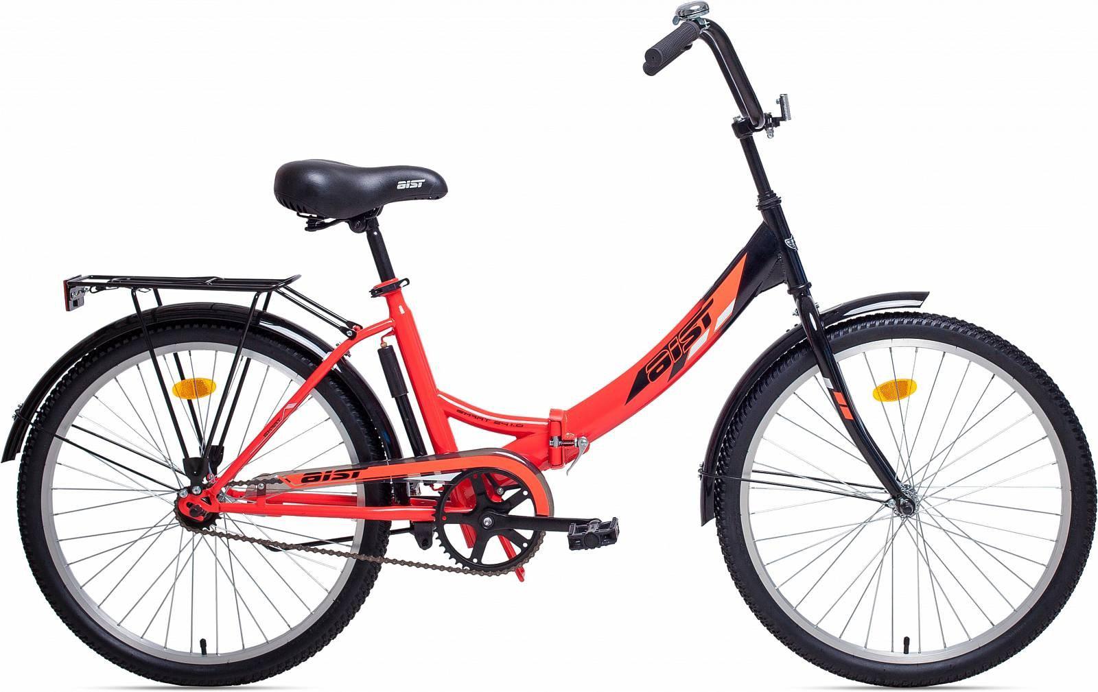 

Велосипед AIST Smart 20'' 1.0 2019 красный/черный, Smart 20 1.0 2019