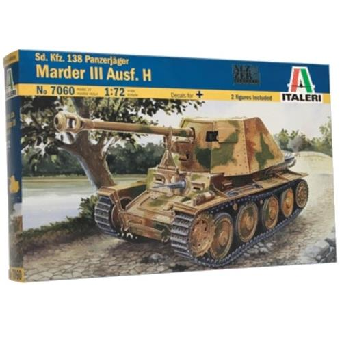 

Сборная модель Italeri Немецкий истребитель танков Panzerjäger Marder III Ausf. H [7060], Сборная модель Italeri Немецкий истребитель танков Panzerjäger Marder III Ausf. H 7060