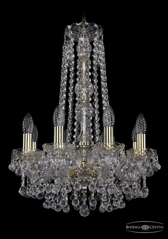 

Подвесная люстра Bohemia Ivele Crystal 1409/8/141/h-59/G