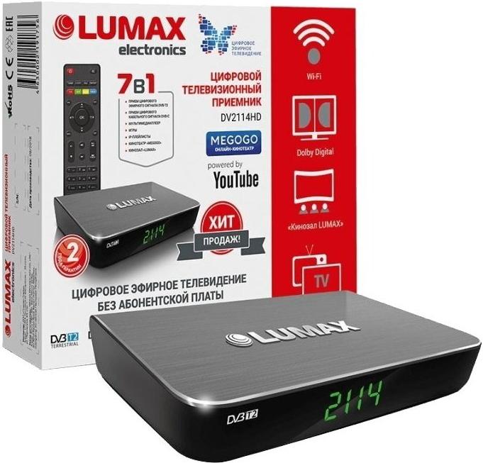

Приемник цифрового ТВ Lumax DV2114HD, DV2114HD