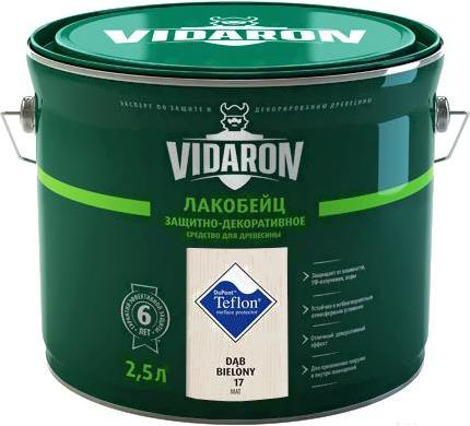 

Пропитка Vidaron Лакобейц L17 2.5л Дуб беленый