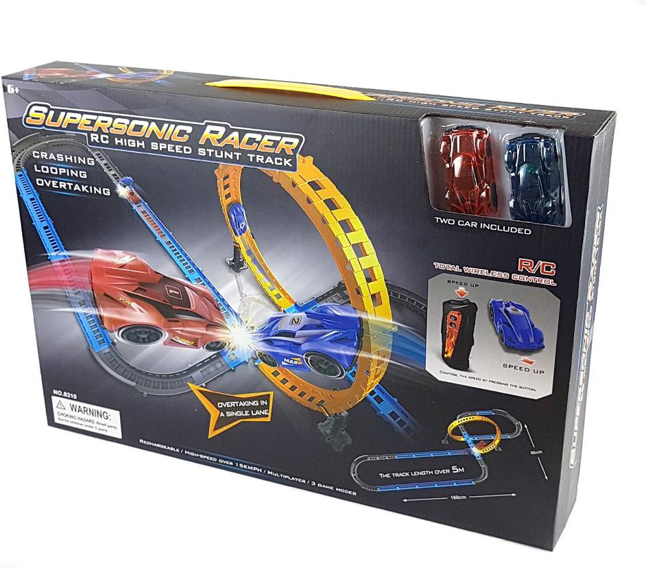 

Автотрек игрушечный Maya Toys 8210A Гоночный трек, 8210A Гоночный трек