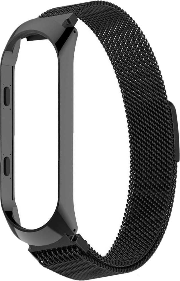 

Сменный ремешок Xiaomi для Mi Band 3 milanese черный [4015], для Mi Band 3 milanese