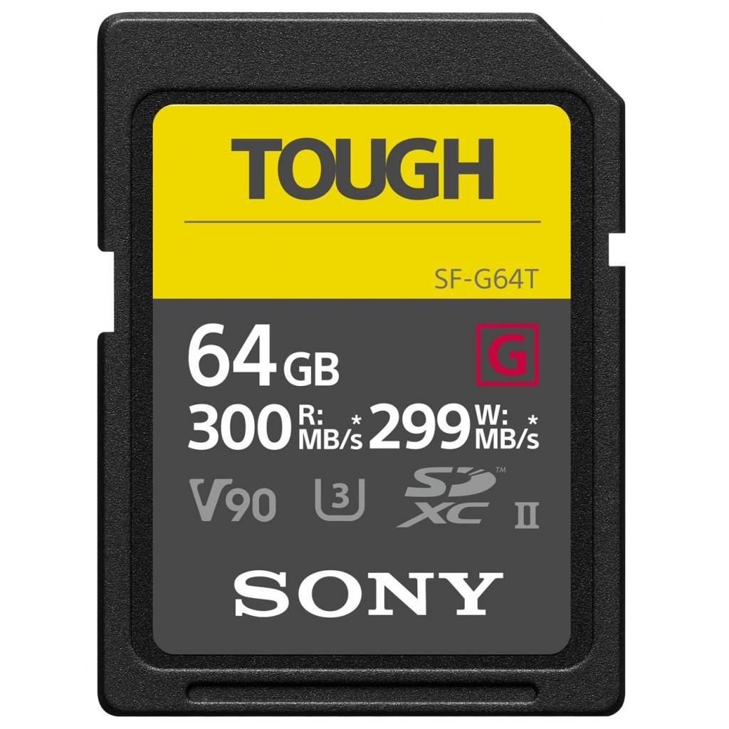 

Карта памяти Sony SD TOUGH UHS-II 64ГБ (SF64TG), Карта памяти Sony SD Tough UHS-II 64ГБ SF64TG
