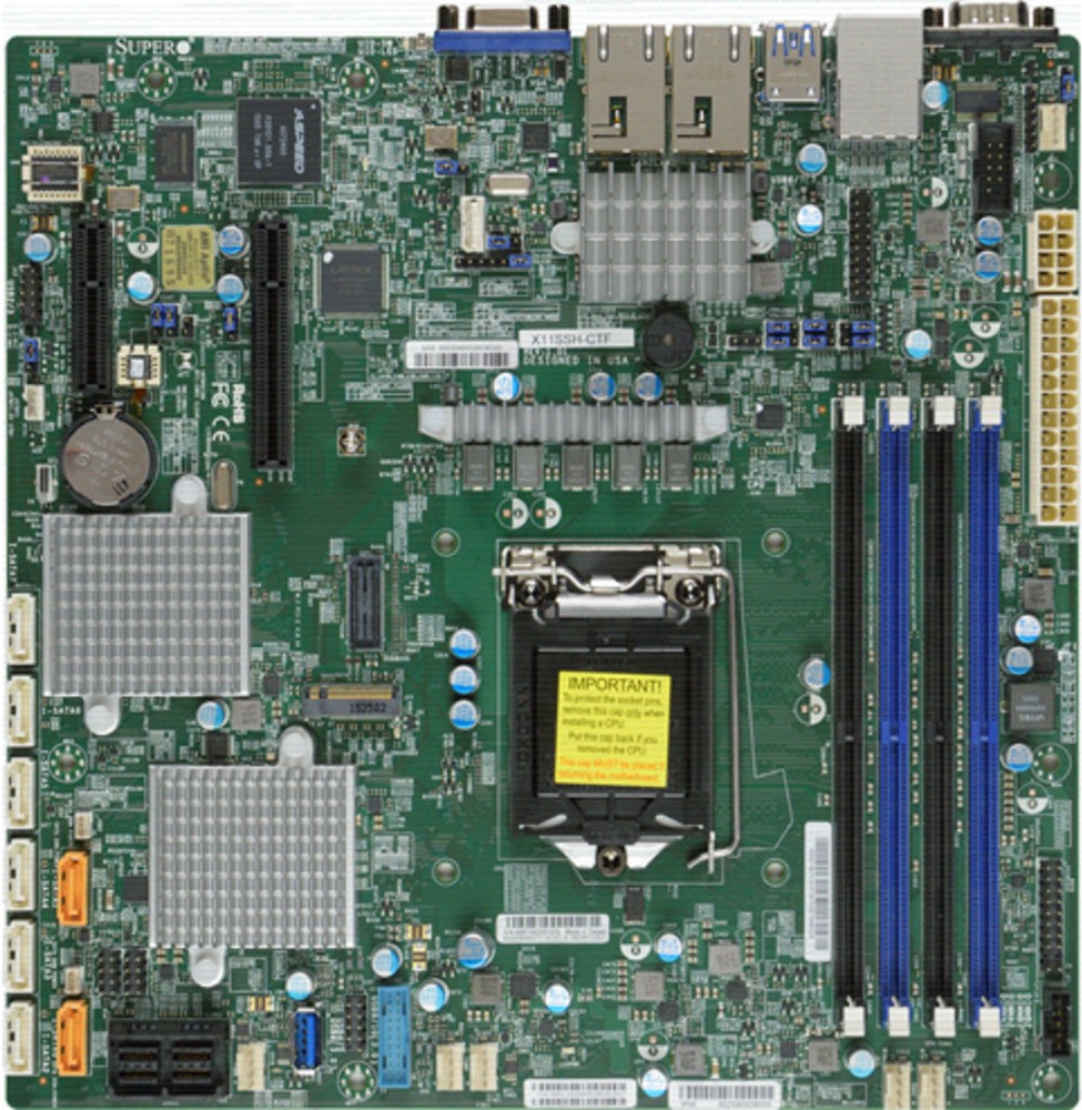 

Материнская плата Supermicro MBD-X11SSH-CTF-O